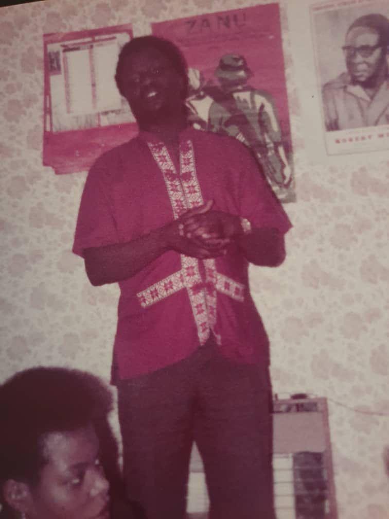 Mangwende at a political event